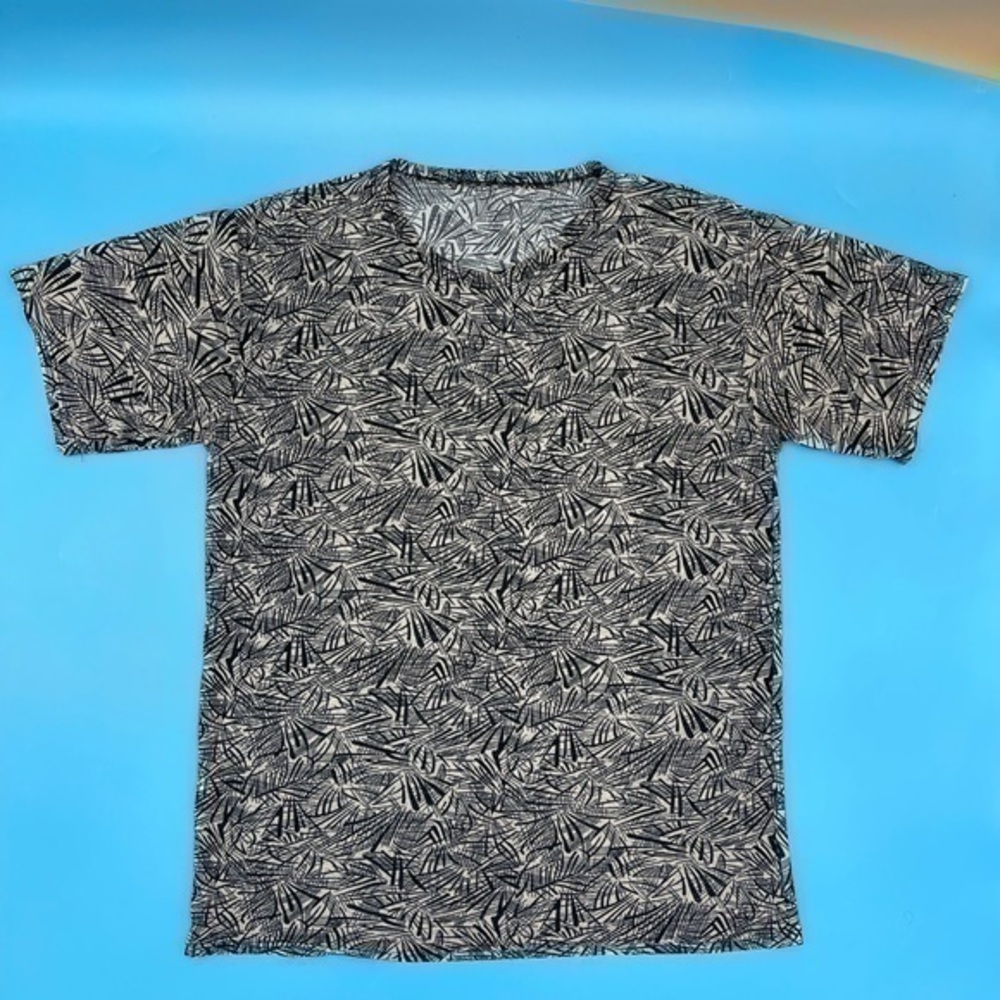 Vintage Hawaiian Print Retro Tee